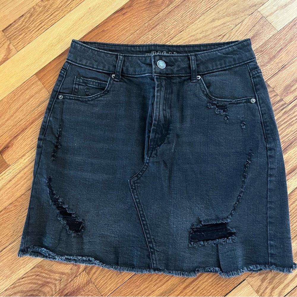 Black Jean Skirt - Wild Fable (size 2)